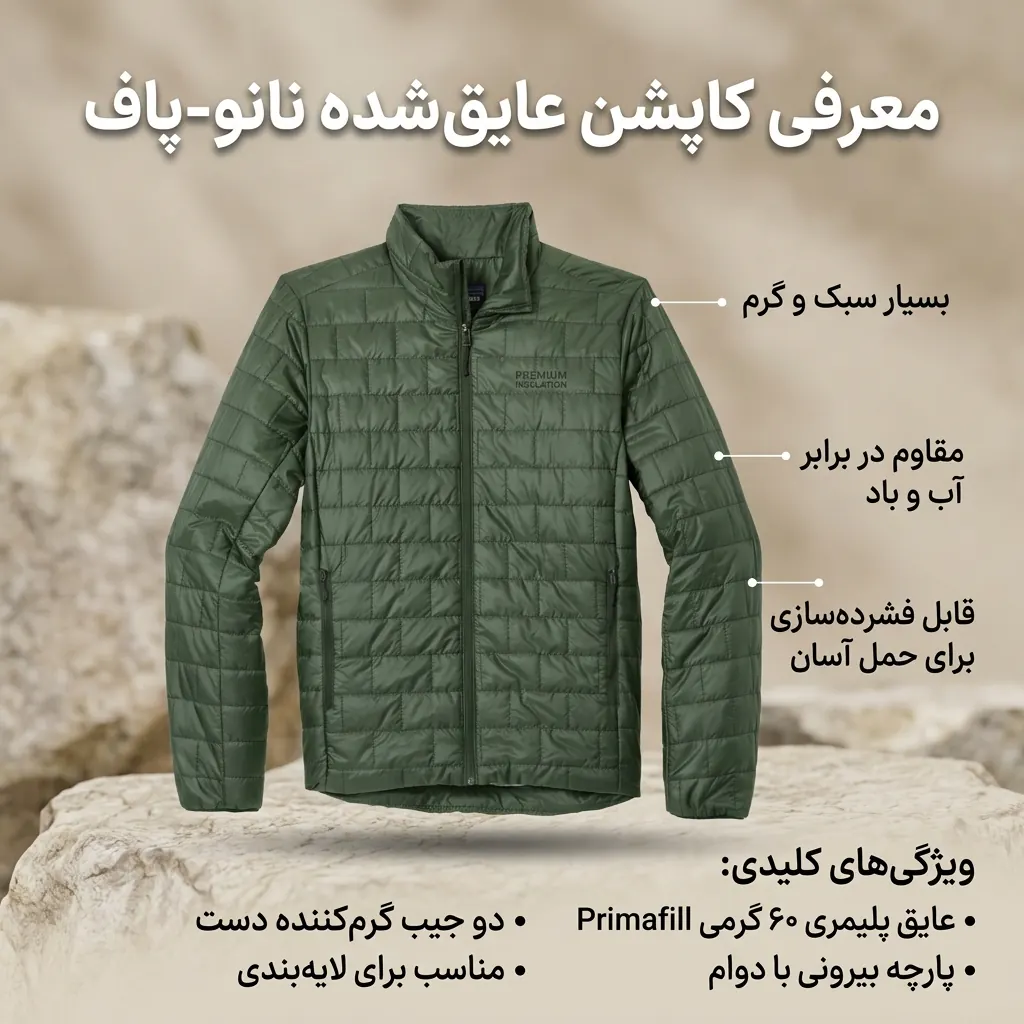 کاپشن تخصصی کوهنوردی